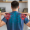 Man experiencing shoulder pain with highlighted areas of discomfort
